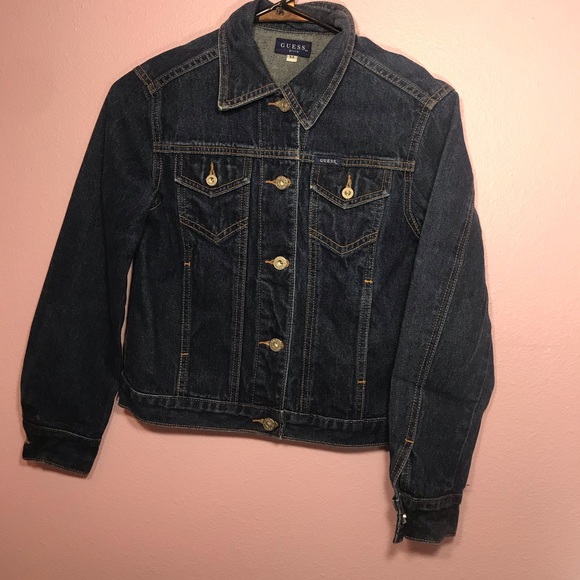 Long sleeve Guess Jean Button up - Picture 1 of 2
